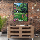 Full Round Drill Diamond Painting DIY Garden Lake 5D Rhinestone Picture Kit