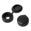 50Pcs Plastic Hinged Screw Cover Fold Cap Button For Furniture Decorative Cover