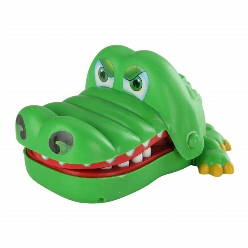 Green Classic Biting Hand Crocodile Game L8T1