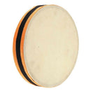 8" Wood Hand Drum Dual Head with Drum Stick Percussion Musical Educational  U9H1