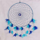29'' Blue Dream Catcher Handmade Dream Catcher with Feathers