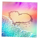 Multi Colored Beach 5D Diamond DIY Painting Craft Kit Home Wall Hanging