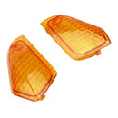 (1 PAIR) Motorcycle Rear Turning Signal Light Lens Amber for Kawasaki ZZR250