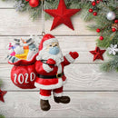 2020 Christmas Ornaments Santa Claus Home Decoration Xmas Tree Hanging DecoSEAU