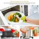 Silicone Insulated Non-Slip Hand Clips Microwave Oven Anti-Scalding Gloves