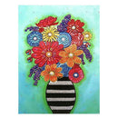 5D DIY Special Shaped Diamond Painting Vase Cross Stitch Mosaic Craft Kits