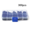 300Pcs Nut Set Spacer PCB Standoff Assortment M3 Nylon Hex Screw Kit Black VZH