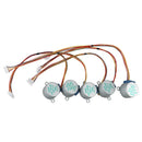 5pcs 5V DC Drivers 28BYJ-48 TE 118 Stepper Motor + 5 pcs ULN2003 Driver Boa N7C1