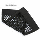 2Pcs Car Trunk Storage Bag Net Bag Double Car Storage Bag Car Storage Net
