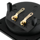 2-Way Speaker Box Terminal Binding Post, Square Connector (80-503)
