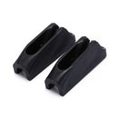 2Pcs Black Nylon Self-lock Rope Cord Tensioner Runner for Kayak accessories JR