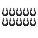 10pcs Fishing Rod Storage Clips Portable Club Pole Rack Clamps Holder (M)