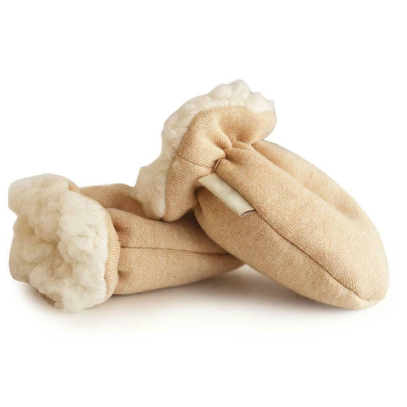 2pcs Winter Warm Newborn Gloves Baby Fleece Thicken Anti-Grab Hand Mittens
