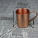 450Ml Copper Moscow Mule Mug Cocktail Coffee Chilled Beer Milk Water Mug
