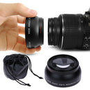 52MM 0.45x Fisheye Wide Angle Macro Lens for Nikon D70 D3200 D3100 D5200 Camera
