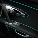 Blue Grille Interior Exterior Delicate Car Decorative Moulding Line Trim Strip