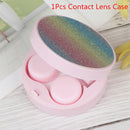 Mini Travel Contact Lens Case Box Container Holder Eye Care Kit Set With MirrSE