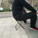 Portable Aluminum Folding Chair Stool Seat For Outdoor Fishing Garden Picnic