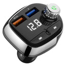 T61 USB Charger Bluetooth FM Transmitter Wireless Handsfree Car Kit MP3 Player