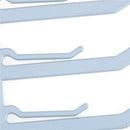1pc Fishbone Necktie Tie Belt Hanger Rack Shawl Scarf Clip Home OrganizerB Hn