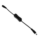 2pcs 2.1 X 5.5mm for DC Power Cable On/Off Switch Cable for LED Strip Light A