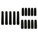 Pack of 5 Interview Microphone Foam Cover Mic Windscreens Black for Press