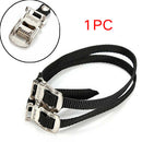 Non Slip Cycling Nylon Fixed Gear Accessories Adjustable Bicycle Pedal Toe Strap