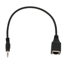 3.5mm Male Jack TRS Audio Cable To RJ45 Socket Ethernet Adapter Wire 1X