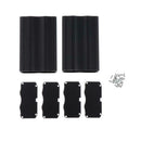 53x25x80mm Aluminum Enclosure PCB Shell Rail Controller Housing