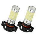 2x PSX24W 2504 144SMD LED Car Tail Turn Reverse Light Bulb Lamps 6000K White