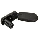 Adjustable rear bar end mirror glass for bicycle handlebar black R4H7