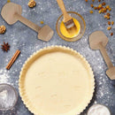Wooden Tart Tamper Double Side Pastry Egg Pusher Baking Kitchen Mould Tool