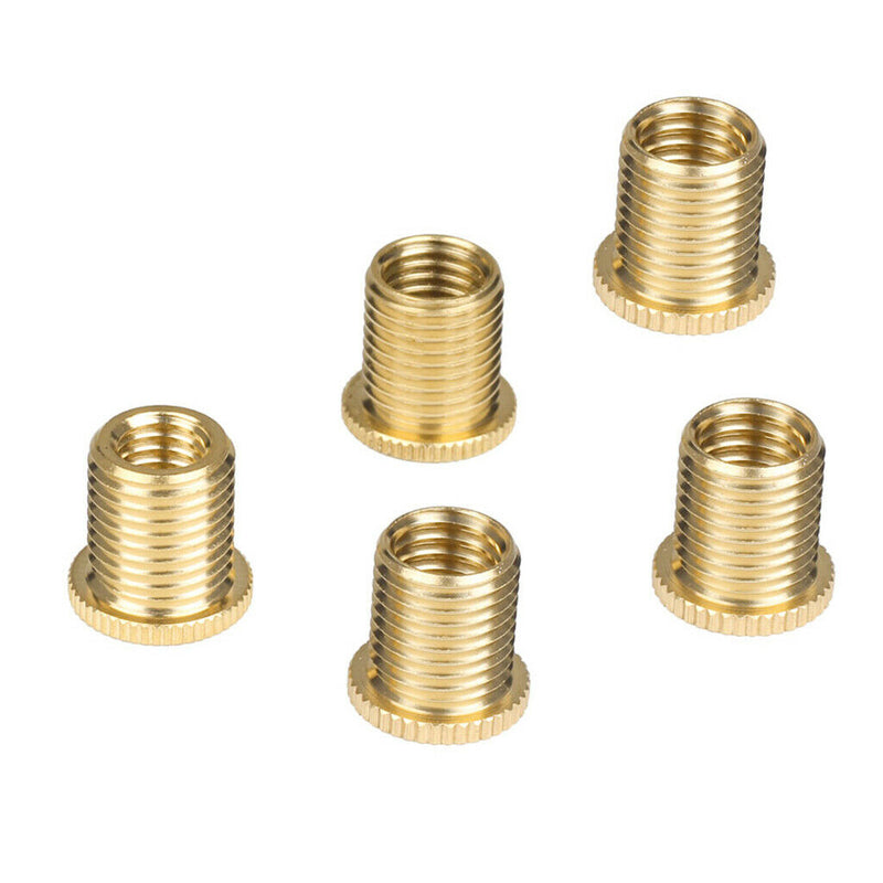 5 Pieces Brand New Gear Shift Knob Lever Head Thread Adapter Nuts M10x1.5