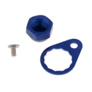 3pcs Anti-rust Fishing Reel Handle Locking Plate Screws M8 Nut - Left Hand