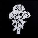 Vivid Three Flowers Metal Cutting Dies for Cards Scrapbooking Craft Album ME
