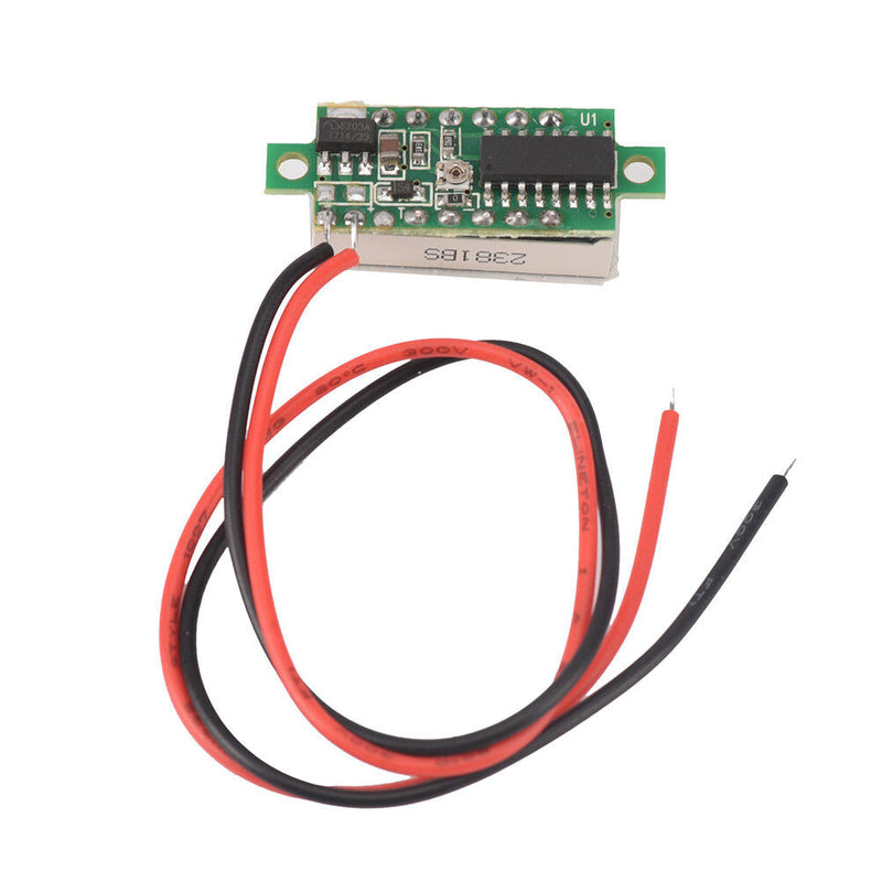 0.28 Inch DC 2.5V-30V Green LED Mini Digital Voltmeter Voltage Tester Meter JR