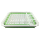 Household Plastic Folding Kitchen Drain Rack Cutlery Cutlery Storage Box Fo