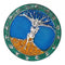 Colorful Tree Of Life Pattern Belt Buckle Western Cowboy Buckles Accessory