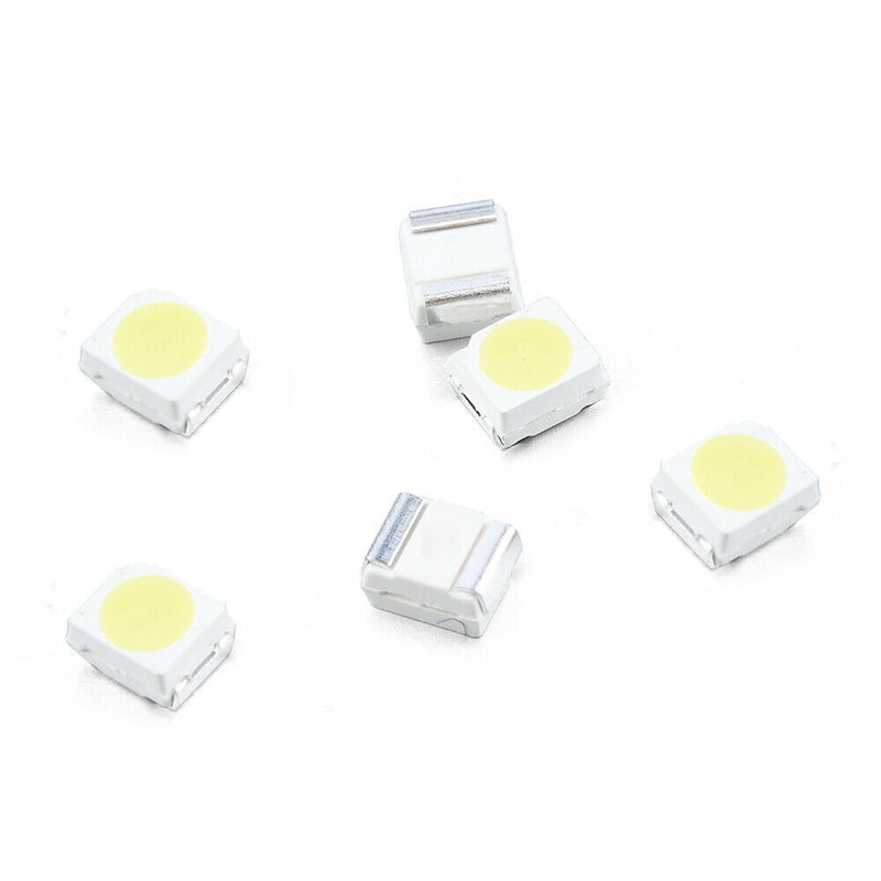100PCS 3528 White Ultra Bright Light Diode 1210 SMD LED PLCC-2 20mA LED Light