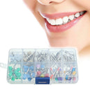 100Pcs Dental Prophy Brush Cup Polishing Polisher 10 Mixed Types Disposab ZVB