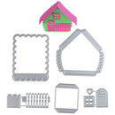 Beautiful Customized House Cutting Dies DIY Scrapbook Photo Album Card Craft3cT