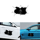 Halloween Car Stickers Rear Windshield Decals Auto Decoration (30x20cm)