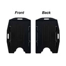 2 -Pack Card ID Holder with Retractable Badge Reel Carabiner & Belt Clip