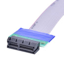20CM PCI-E 1X Professional Riser Card Ribbon Extender Extension  Gw