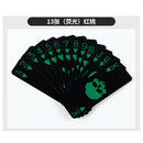 High Quality Plastic New Poker Size Playing Cards 1PC Mini Blue + Green