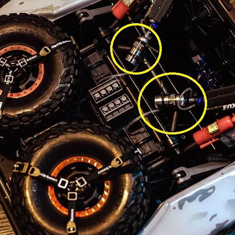 5X(Metal Simulated NOS Nitrogen Bottle for 1/10 RC Crawler Car Defender Br K4I6)