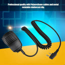 2 Pin Ptt Heavy Speaker Mic Waterproof for Kenwood Puxing Wouxun Tyt Hyt Ba D7D7