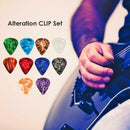 Acoustic Guitar Capo Key Trigger + 10 Celluloid Picks Musical Instrument Parts
