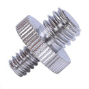 Camera Screw Adapter 1/4 inch Male to 1/4 inch Male Screw 1/4 Male to 3/8 M