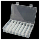 Adjustable 24 Compartment Slot Plastic Storage Box Jewelry Tool Container C8S7
